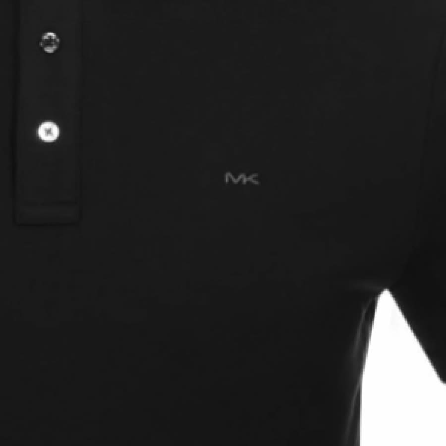 Alternative Image for ProductMichael Kors Sleek Polo T Shirt Black3